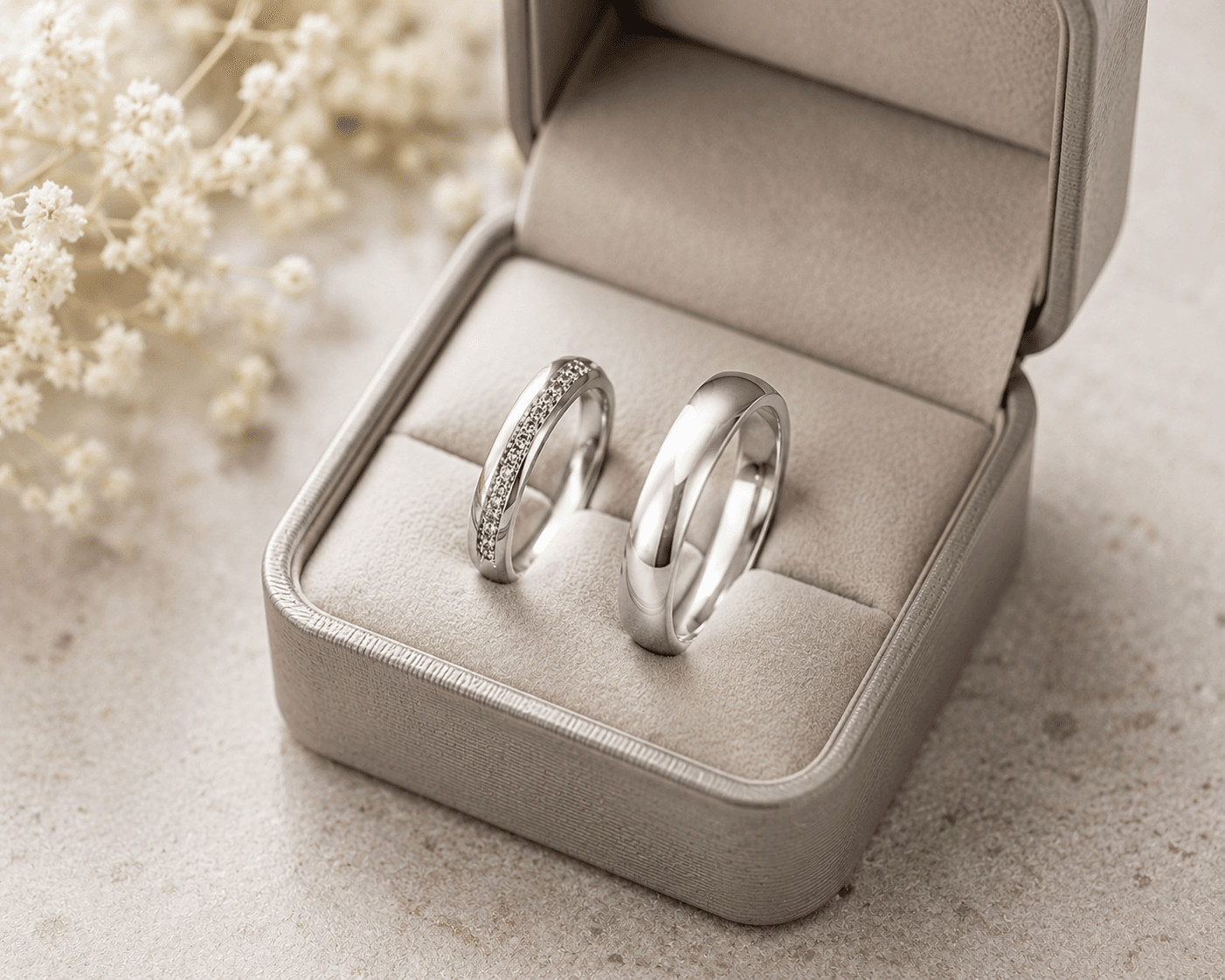 Ihr Weißgold-Ring – so einzigartig wie Ihre Liebe