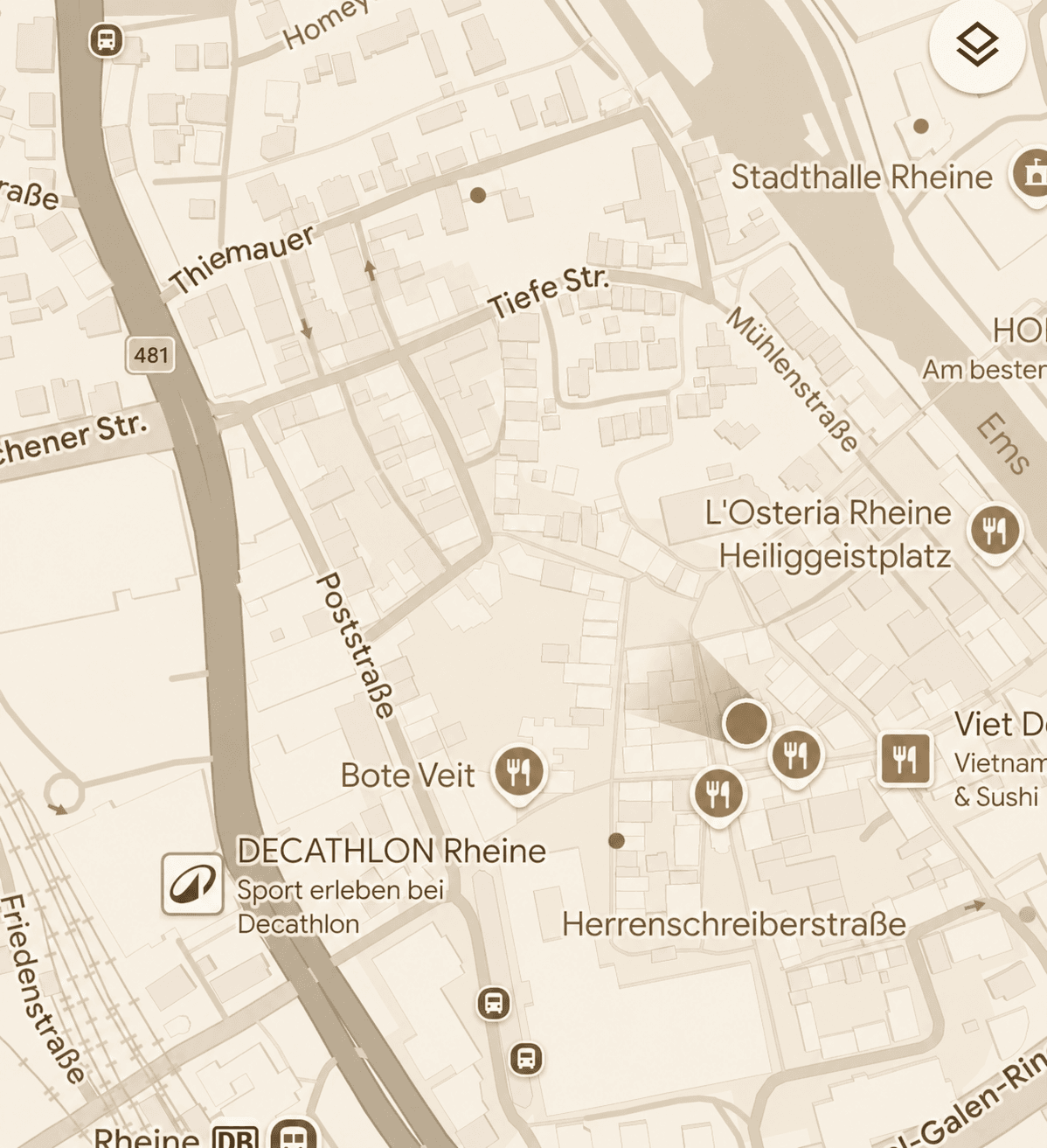 Zentral in Rheine