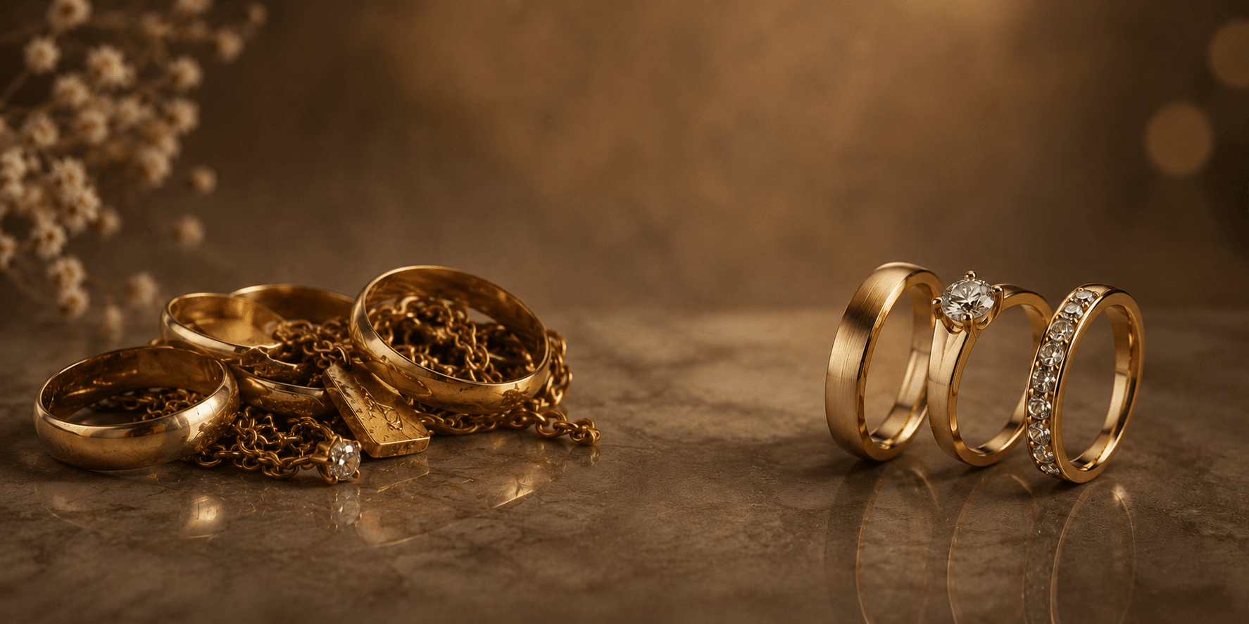 Trauringe aus Altgold